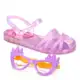Sandália Infantil Grendene Kids Princesas Disney Fun Glasses Feminina em oferta