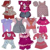 Imagem da promoção Lote com 10 Roupinhas bebê Menina - Duda Baby Shop
