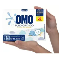 Omo Puro Cuidado - Sabão em Pó 1,6kg em oferta na Amazon