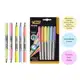 Pincel Marcador Permanente BIC Marking, Color Pastel, Ponta Média, 6 Cores em oferta
