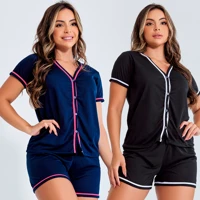 Imagem da promoção Kit 2 Pijamas Americanos Amamentação Baby Doll Blogueirinha