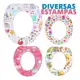 Assento Infantil 27x29Cm Privada Para Banheiro Protetivo Para Crianças Top Útil Redutor Troninho Vas em oferta