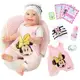 Boneca Bebê Reborn Maize Corpo De Silicone Realista 53 cm - ADORA REBORN em oferta