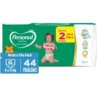 Imagem da promoção Fralda Personal Total Protect Pants G 44 unidades