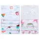 Kit 10 Pano De Boca Fraldinha Luxo Estampada 35x35cm Comum Pacote 100% Algodão em oferta