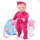 Boneca Mini Bebê Mania Xixi + Acessórios Rosa 5340 - Roma em oferta