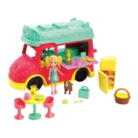 Imagem da promoção Boneca Polly Pocket Smoothies Food Truck 2 Em 1 - 25cm Mattel