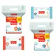 Kit Toalhas Umedecidas Fisher-Price 200 unidades ( 4 pacotinhos com 50un cada) em oferta
