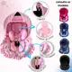 Kit 5 peças para bebê conforto Capa Protetor Cinto Capota Redutor 0-13 kg Galzerano Cosco Burigotto em oferta