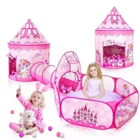 Imagem da promoção Tenda Toca Barraca 3x1 Playground Princesa Com Cesta