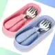 Talheres Infantil Aço Inox 304 Colher Garfo Kit Com Estojo Bebe 3 peças em oferta