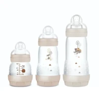 Imagem da promoção Kit com 3 Mamadeiras Easy Start 130/260/320ml Neutra - MAM