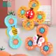 3 Pcs Baby Bath Toy Suction Cup Teether Spinner Top Brinquedos Giratórios Para Crianças em oferta