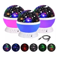 Imagem da promoção Luminária Projetor Estrela 360º Galaxy Abajur Mesa Infantil