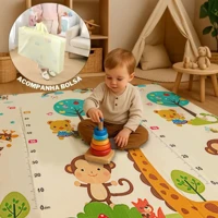Imagem da promoção Tapete Bebê Tatame Infantil Dupla Face 2x1.8M | Antiderrapante, Macio e Fácil de Limpar