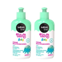 Imagem da promoção Kit com 2 Cremes Multifuncionais  Todecachinho Baby Salon Line