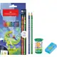 Kit Dinossauro, 370517, Faber-Castell, 18 peças, em oferta