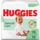 Fralda Huggies Natural Care M 78 unidades em oferta