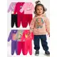 Kit 4 Peças Moletom Com Capuz Conjunto Infantil Menina Inverno Feminino Pronta Entrega em oferta
