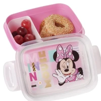 Imagem da promoção Marmita Hermética Minni Rosa Divisória Lancheira Plasútil