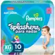 Fralda Pampers Splashers Para Nadar Baby Shark Tamanho XG 10 Unidades em oferta