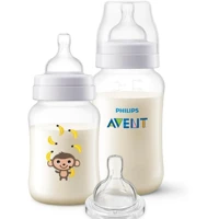 Imagem da promoção Kit Mamadeiras Philips Avent 260ml + 330ml + Bico Extra T4 6m+
