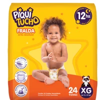 Imagem da promoção Fralda Piquitucho XG 24 Unidades