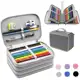 Estojo 72 Pens Escolar Box Nylon Com Alça Feminino/Masculino em oferta