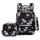 Kit 3 Peças: Mochila 3d Escolar, Impermeavél Reforçada Lancheira Térmica e Estojo Espaçoso Princesa em oferta