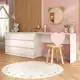 Penteadeira Infantil 231,5cm com 6 Gavetas Flex Multimóveis MP4403 em oferta