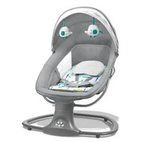 Imagem da promoção Cadeira De Balanço Para Bebê Automática Techno 8104 Mastela Com Bluetooth Cinza