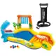Piscina Playground Dinossauro 310L com Bomba de Ar Manual Intex em oferta