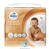Imagem da promoção Fralda Carrefour My Baby Premium Ultra Protect XXG com 54