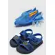 Sandália Infantil Grendene Kids Super Man Azul em oferta