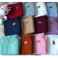 Imagem da promoção 3 Manta Cobertor de Bebe Estampada 1,00 x 0,80m Menina e Menino Cobertinha de Berço