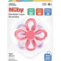 Imagem da promoção Mordedor Laços Divertidos Rosa Nuby