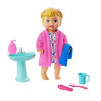 Imagem da promoção Boneca Little Mommy Mattel Hora de Dormir 31,75 cm