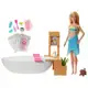 Boneca Barbie Banho de Espumas com Acessórios - Mattel em oferta