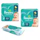 Kit de Fraldas Pampers Mega Confort Sec P 100 Unidades + Lenço Umedecido Pampers 48 Unidades em oferta