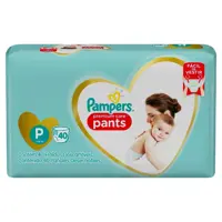 Fralda Pampers P Premium Care Pants 40 unidades em oferta na Carrefour
