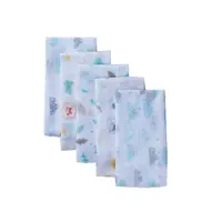 Fralda Luxo Estampada, Papi Textil, Branco, 70Cm X 70Cm, Pacote De 5 em oferta na Amazon