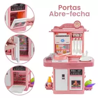 Imagem da promoção Kit Cozinha De Brinquedo Infantil Completa Solta Água E Som - ATENTU KIDS