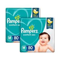 Imagem da promoção Kit Fraldas Pampers Confort Sec Tam. M 6 a 10kg