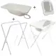Banheira de Bebê com suporte Dobrável Galzerano - Acqua Trio Branco 20L em oferta