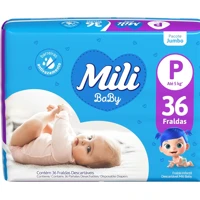 Imagem da promoção Fralda Mili Ultra Seca P 36 unidades