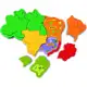 Mapa do Brasil 3D Plástico Elka em oferta