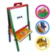 Lousa Infantil Magnetica Portatil Imantado Dupla Face 3 em 1 - Carimbras em oferta