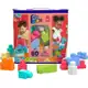 Sacola Vermelha com 60 Blocos de Montar Grandes e Coloridos, Conjunto de Brinquedo para Idades a par em oferta