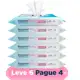 Kit Lenços Umedecidos Bepantol Baby 288 unidades (6 Pacotes com 48 Unidades Cada) em oferta