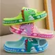 Chinelos Slide Infantil sandália Papete Dinossauro Confortavel Barato em oferta